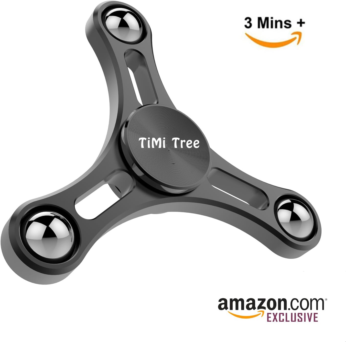 Metal Black Figit Spinner, Figets Spinners, Fidget Spinners, Most Ergonomic Rainbow Spinner Fidget Toy For Birthday Christmas Gifts of 8 Years Old Kids Boys Girls, Games For Teenagers Adults