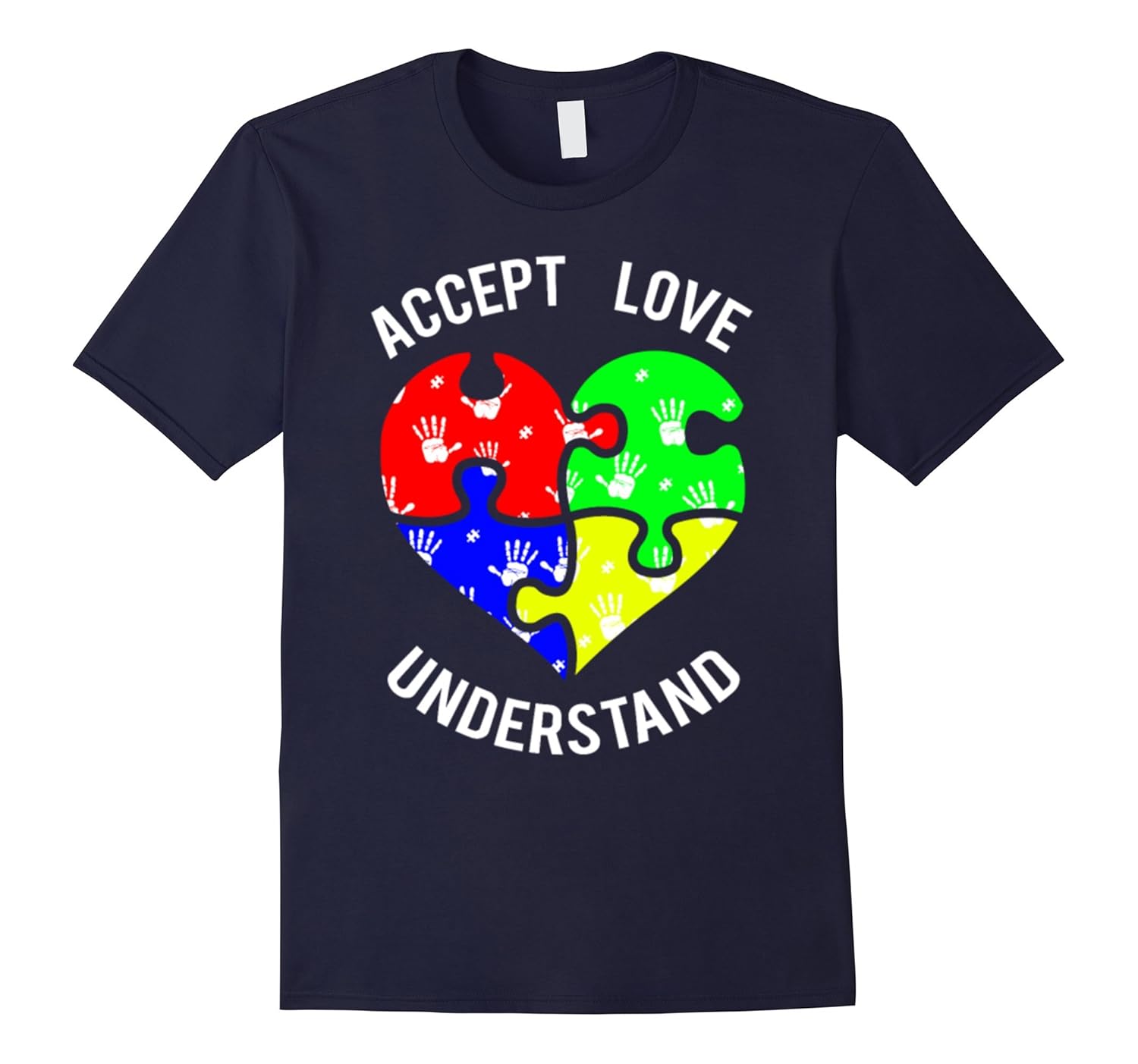 Funny Autistic Accept Understand Love Gifts T-shirts-ANZ