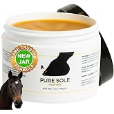 Pure Sole Hoof Wax | Hoof Crack Filler - Hoof Putty Wax that Helps Heal and Protect Your Horse's Hooves - Perfect for Horse Hoof Wall Separation, Cracks, Crevices and White Line, 7 oz.