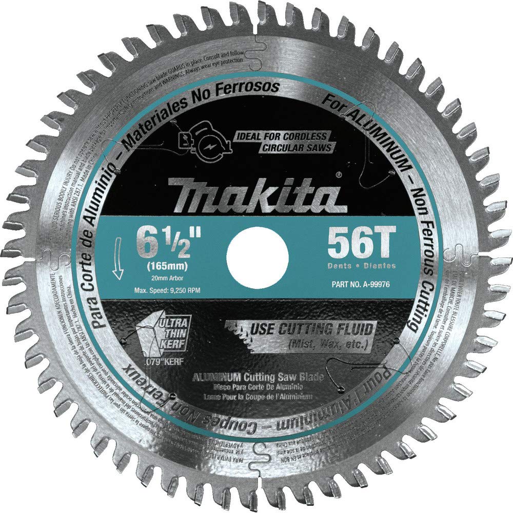 Makita B-56770 Specialized Saw Blade for Plunge Saws 165x20x56T