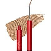 Espoir The Brow Color Fixing Cara #1 Beige 0.1 fl oz | Easy Fixing without Clumping with Skinny Brush | Long Lasting Smudgeproof Eyebrow Mascara | Soft Mood Coloring Tinted Gel | Korean Eye Makeup
