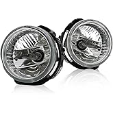 Yunnergo Fog Lights Assembly Compatible with Impreza WRX STI 2008-2010/ Forester 2009-2013 Clear Lens Halogen Pair Front Fog Lamps 84501SC030 84501SC020 Driver and Passenger Side
