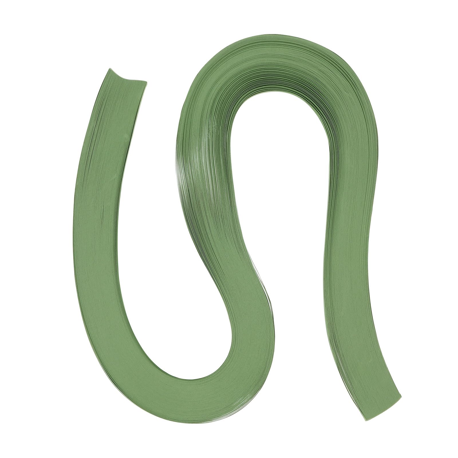 PATIKIL Quilling Strips Paper 120pcs 1/8"(3mm) 54cm Origami Paper Quilling Strip for Art DIY Hand Craft Christmas Forest Green