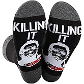 G2TUP Killer Socks Horror Movie Inspired Gift Killing It Horror Movie Socks Serial Killer Merch