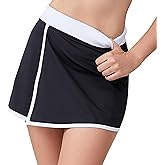 Move With You Women's Tennis Golf Skirts with Pockets Inner Shorts for Athletic Skorts Sports Running Workout Pickleball