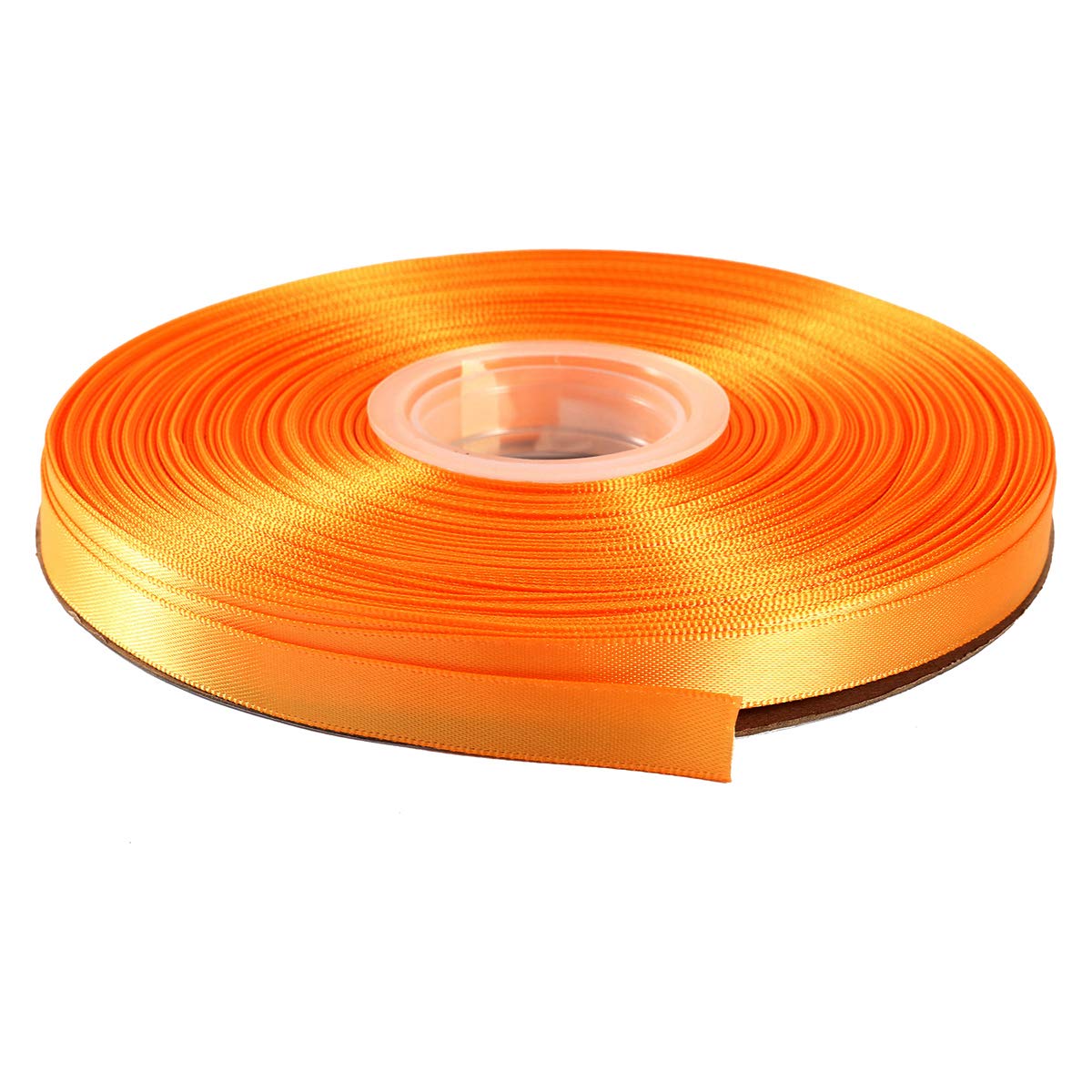 ITIsparkle 9mm Double Faced Satin Ribbon 45 Meters-Roll Set for Gift Wrapping Scrap Books Party Favor Hair Braids Baby Shower Decoration Floral Arrangement Craft Supplies, Gold Ribbon