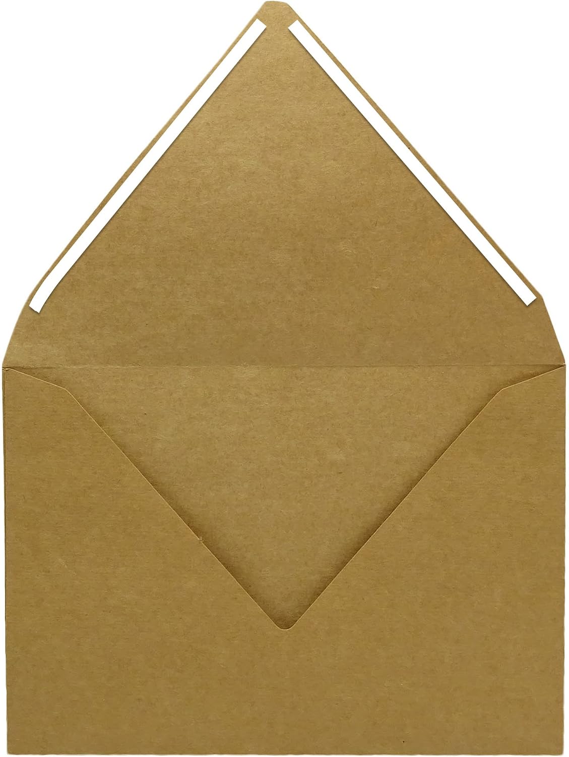 Darling Souvenir A7 Kraft Invitation Envelopes (5 1/4 x 7 1/4) Euro V-Flap 80 LBS Self-Adhesive Ideal for Invitations Greeting Cards - Image 4