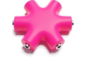 ExcelValley - Mono Patch Cable Splitter - TS 3.5mm 1/8" - Modular Synth Eurorack [Pink]