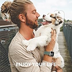 Zedoli Elastic Braided Band Compatible with Apple