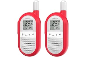 Talkpod F40 Walkie Talkies Rechargeable for Kids Adults Long Range, Family 2 Way Radios 22CH for Hiking, Camping, Walky Talky