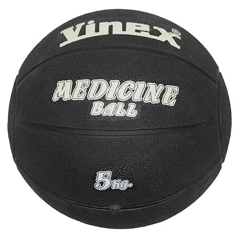 Boje Sport - Balón medicinal (caucho, 5 kg), color negro: Amazon ...