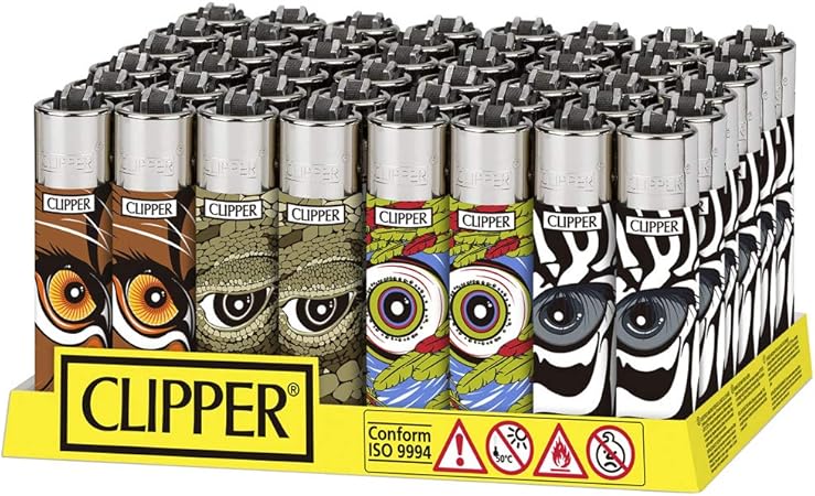 1x Mechero Clipper Animals 21 (CP11R): Amazon.es: Hogar