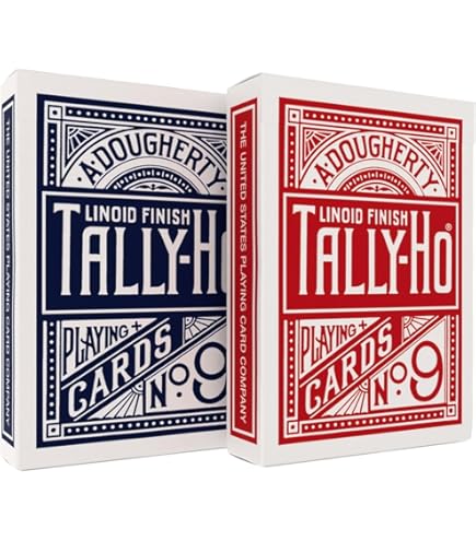 Amazon.com: Tally Ho #9 Playing Cards 12-Count : Toys & Games