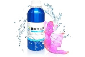 Yousu 3D Printer Resin UTH Nebula, Water Washable Dual Color 3D Printer UV-Curing Resin 405nm Photopolymer for LCD 3D Printer, 1000g, Orange Purple Color