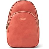 KEDZIE Sunset Sling Bag in Soft Vegan Leather Crossbody Bag Cell Phone Purse Fanny Bag Packs for Women