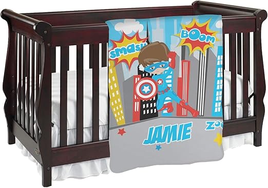 superhero baby bedding