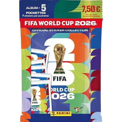 2026 Panini FIFA World Cup Official Sticker Series (1 x Softcover Album + 10 x Sealed Sticker Packs) - View 6