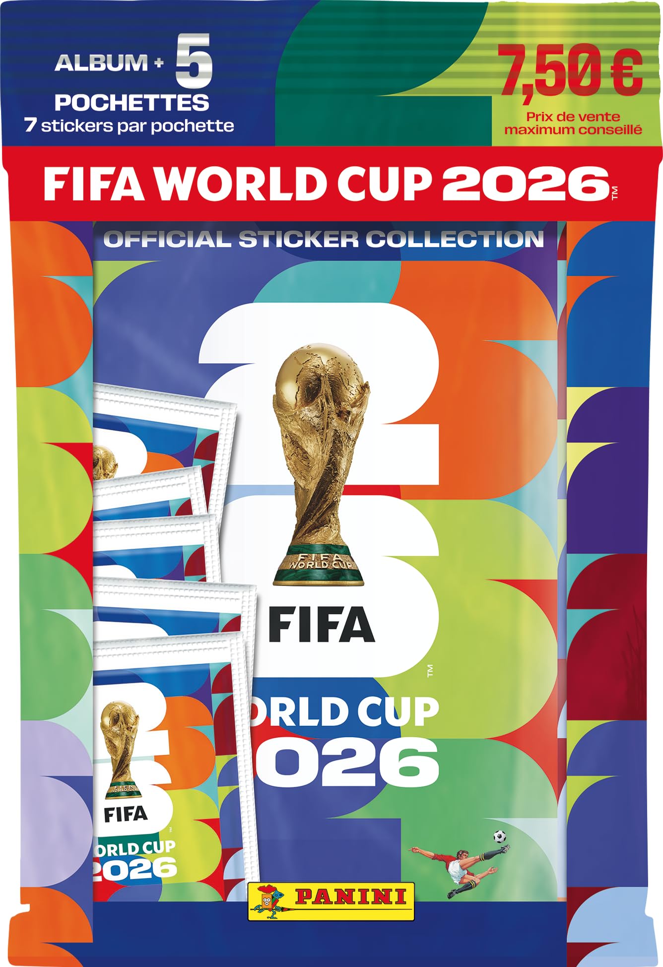 Paquete de inicio de la colección de calcomanías de la Copa Mundial de la FIFA 2026