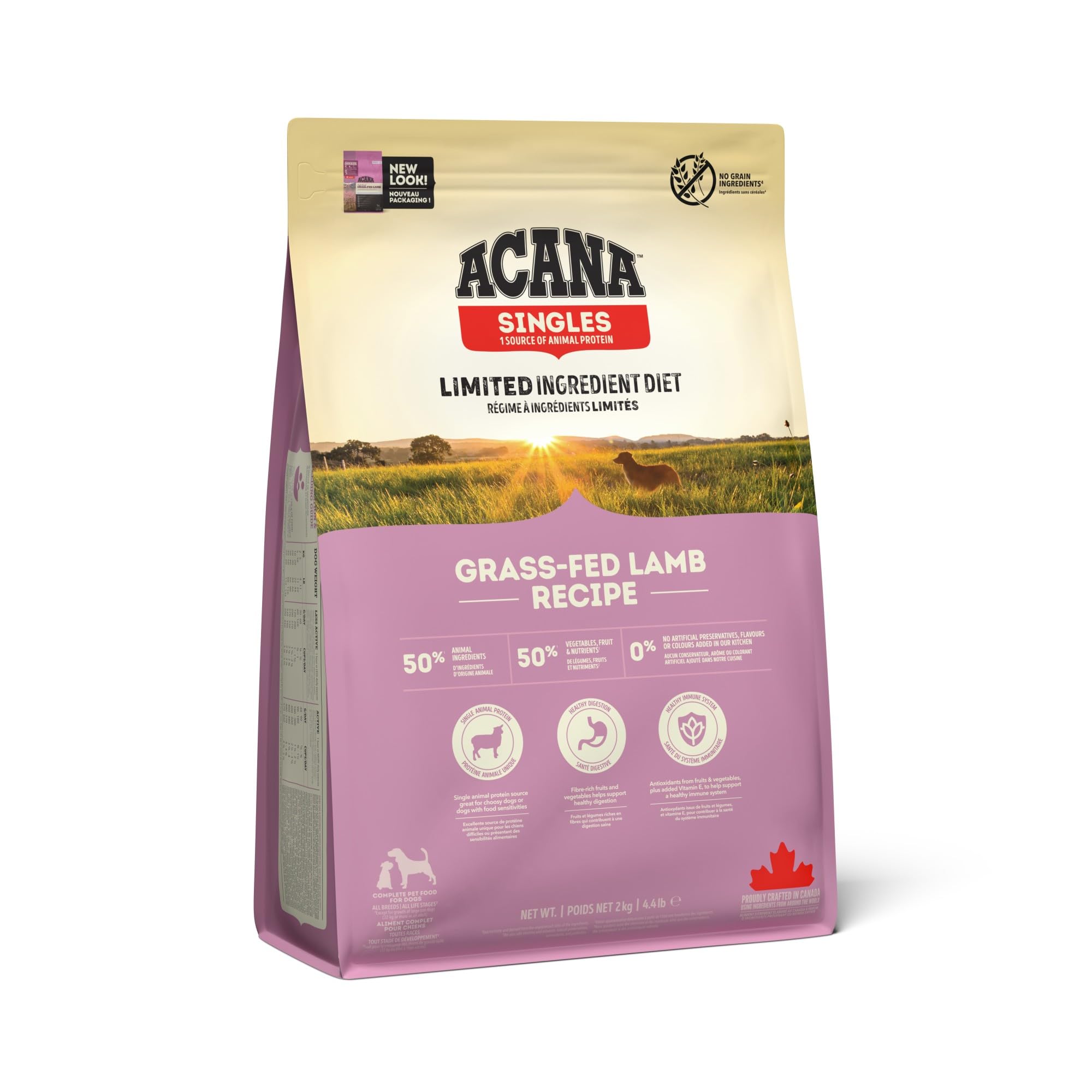 Acana Grass-Fed Lamb Dog Food, 2 kg