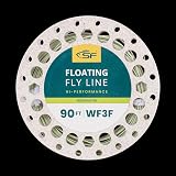 SF Fly Fishing Floating Line Weight Forward 4F Moss Green 90FT WF4F view 7