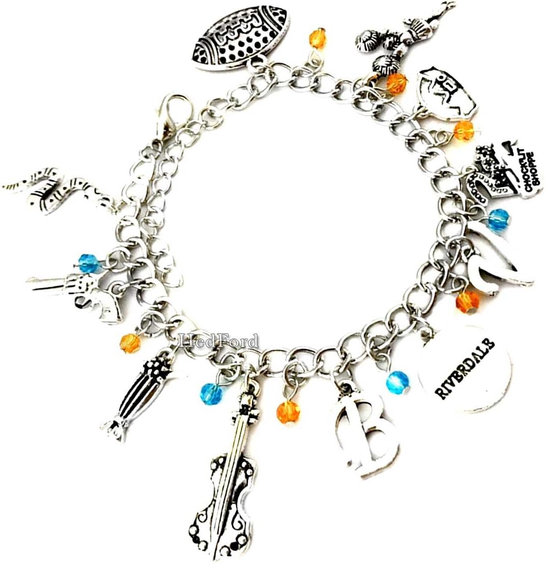 HedFord Riverdale Charm Bracelet Jewelry Gifts - Riverdale Jughead Merchandise For women