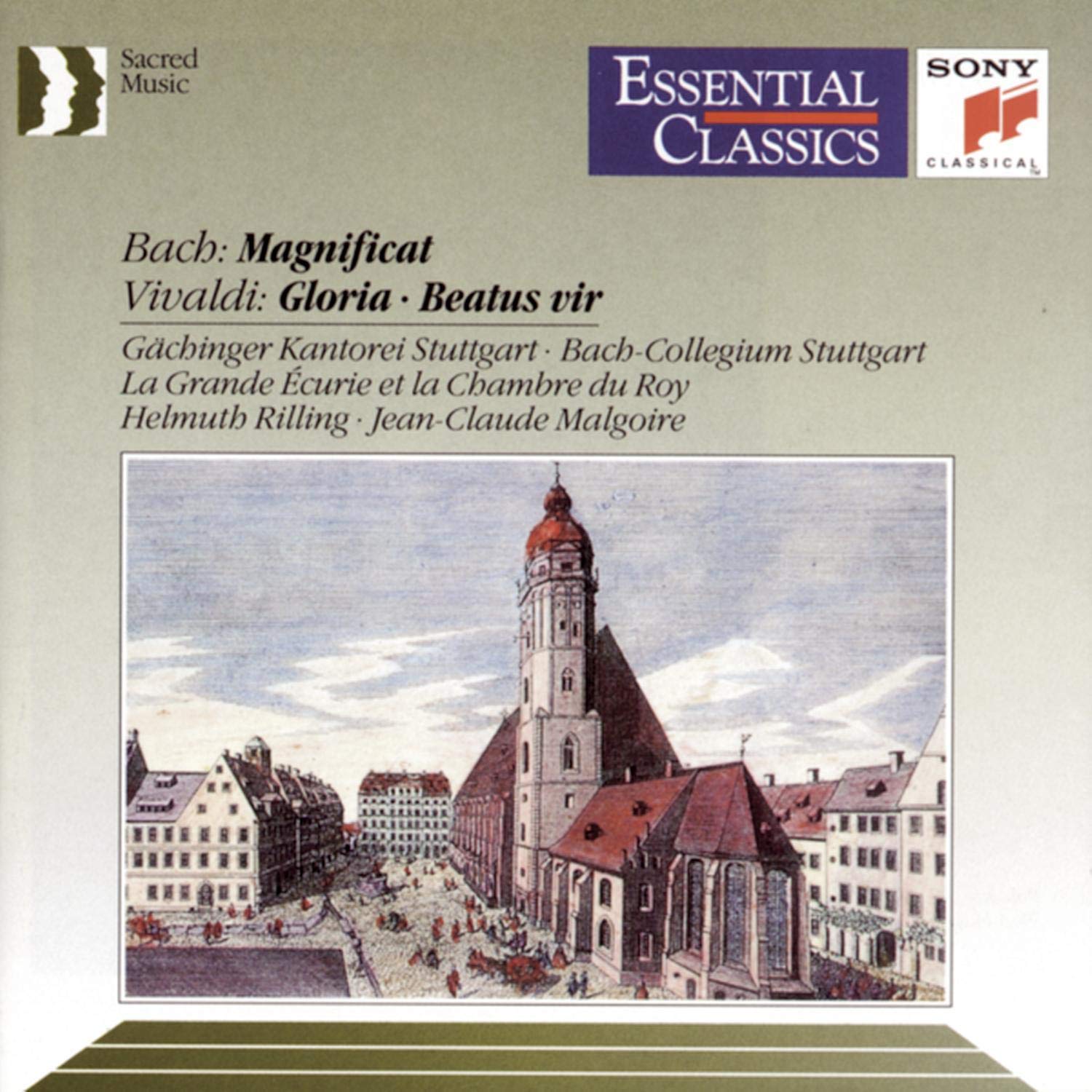 Bach:Magnificat/Vivaldi:Gloria - Rilling/Malgoire: Amazon.de: Musik