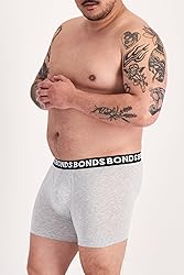 Bonds Men's Underwear Boxer Briefs Pack, Everyday