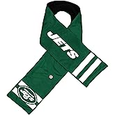 Littlearth NFL New York Jets Hero Jersey Scarf, Team Color, 60" Length x 7.5" Width