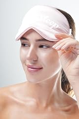 Brushworks Satin Sleep Mask Pink One Size Soft Breathable Eye Mask Elastic Strap view 4
