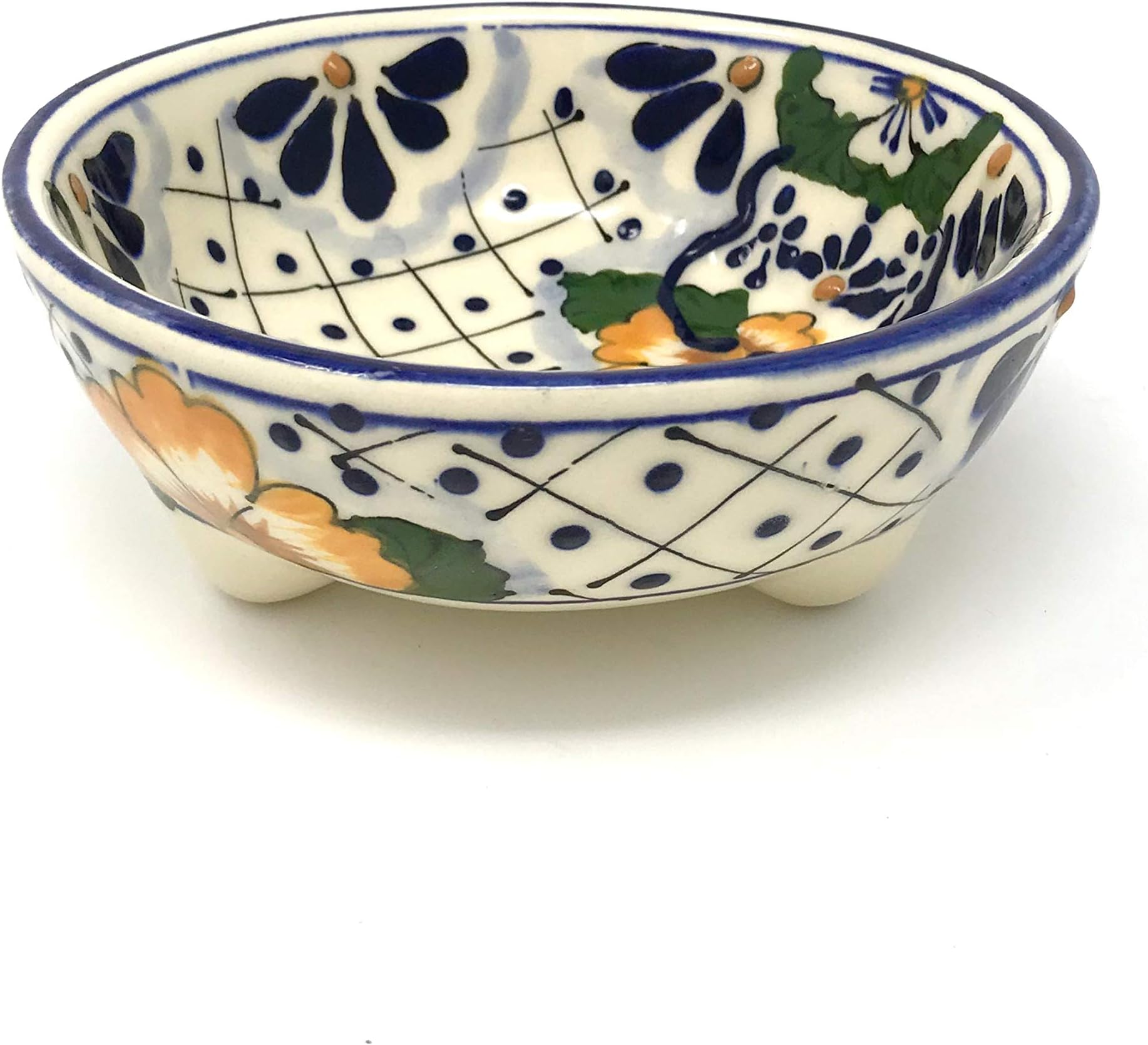 Mexican Talavera Molcajete Salsa Bowl