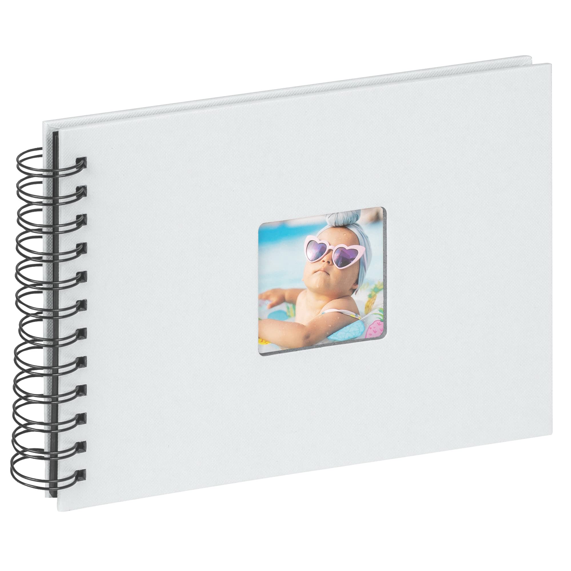 walther design SA-109-BL Photo album Fun Baby, 23x17 cm, light blue