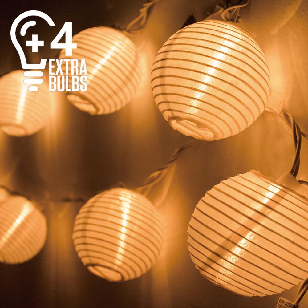 Amazoncom Indoor Outdoor String Lights 14 Bulbs4 Extra 10ft