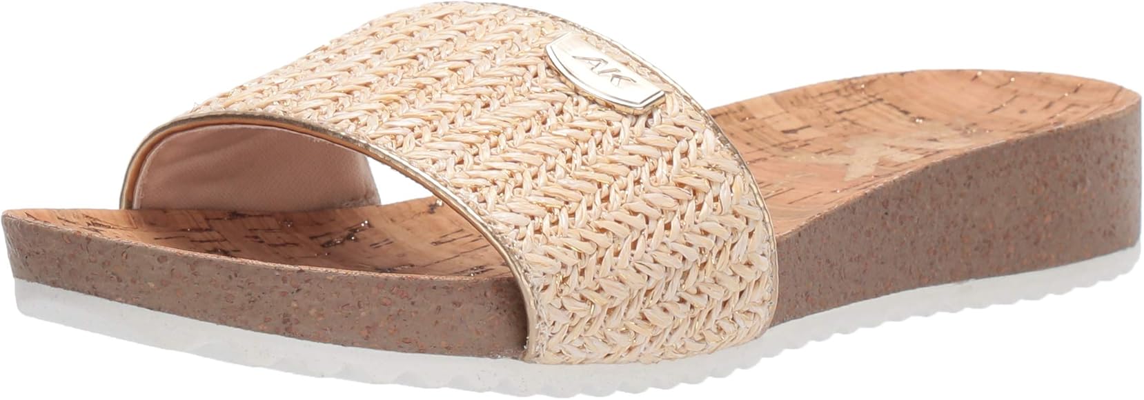 anne klein women's qtee slide sandal