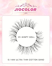 Lashes Natural Look, Wispy Eyelashes, Jiocolor