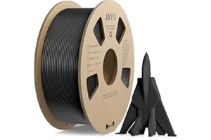 JAYO High Speed PLA Filament 1.75mm, PLA 3D Printer Filament for Fast Printing up to 600mm/s, High Flowable PLA Filament Dimensional Accuracy +/- 0.02mm, 1.1KG Spool(2.42 LBS), Black