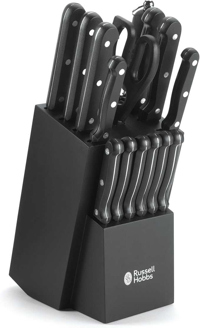 Russell Hobbs CS00698AS Magnus 16 Piece MultiPurpose Knife Block