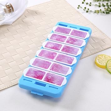 Kitchen shelf Ungiftige Haushalt Eisform Kreative Eismaschine Eismaschine mit Abdeckung Eisplatte Eis Schimmel Kühlschrank Ge