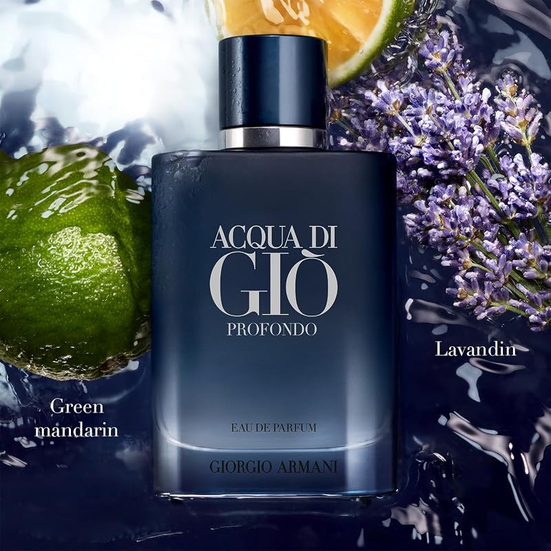 Armani Acqua Di Gio Pour Homme Profondo Edp - spray recarregável de 50 ml