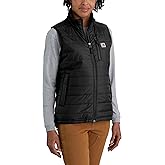 Carhartt Women's Rain Defender Nylon Insulated Mock-Neck Vest