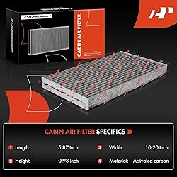 A-Premium Cabin Air Filter with Activated Carbon
