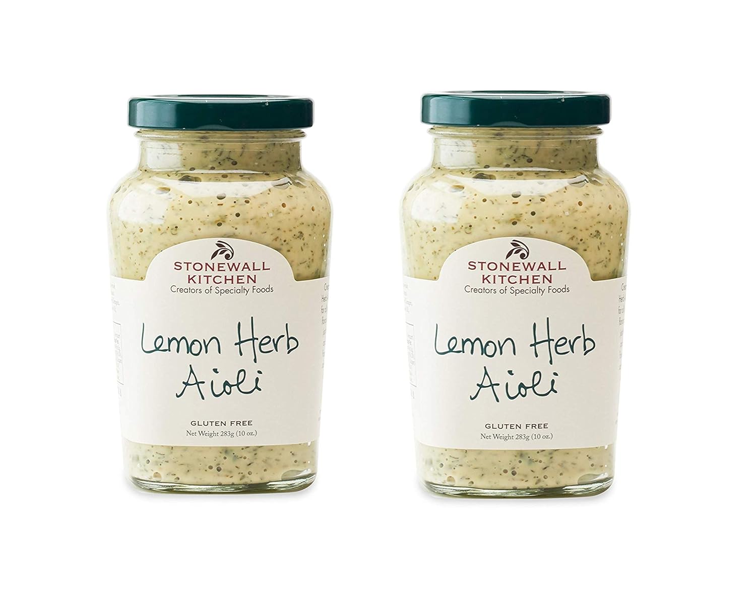 Amazon Com Stonewall Kitchen Lemon Herb Aioli 2 10 Ounce Jars