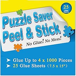 25 Puzzle Saver Sheets - 4 1000 Piece Jigsaw