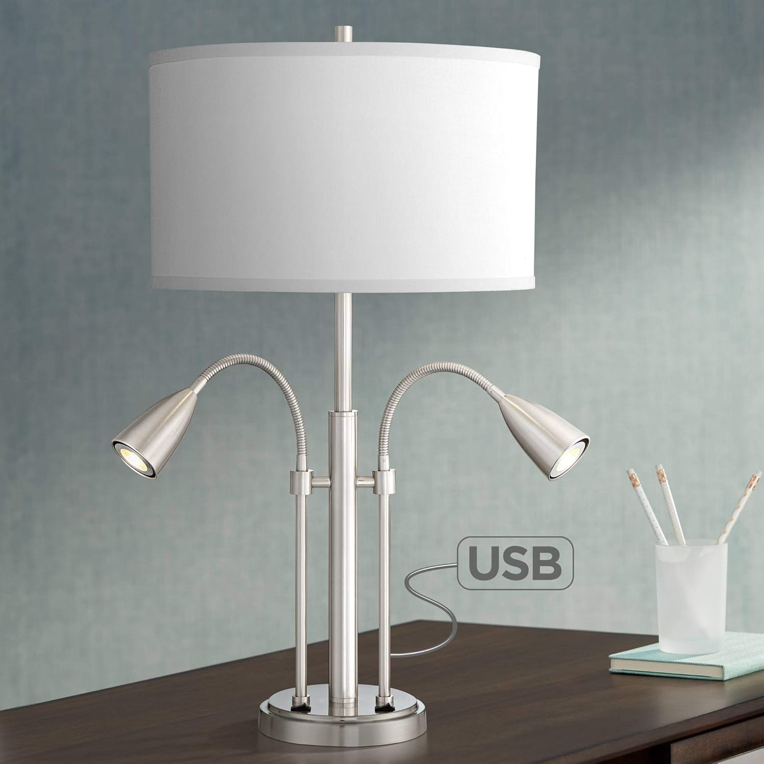 Best Small Brushed Nickel Table Lamps