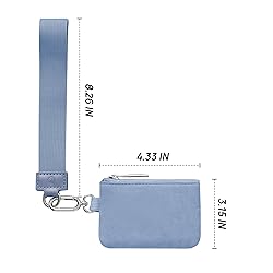Mum's Memory Mini Zip Around Wristlet Wallet for