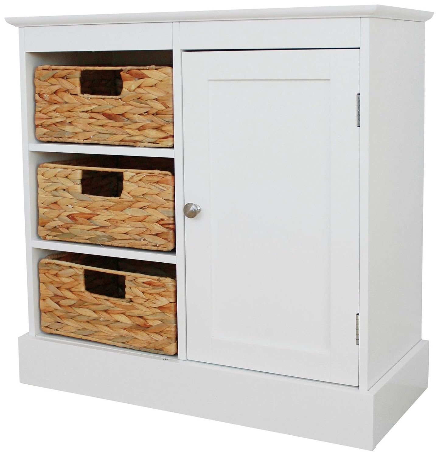 Argos Hadley Wide Floor Cabinet 3 Drawers 1 Door White Amazon