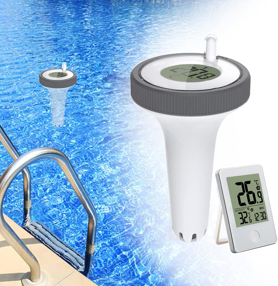 Longzhuo Digital Wireless Floating Thermometer for Pool & Spa Use