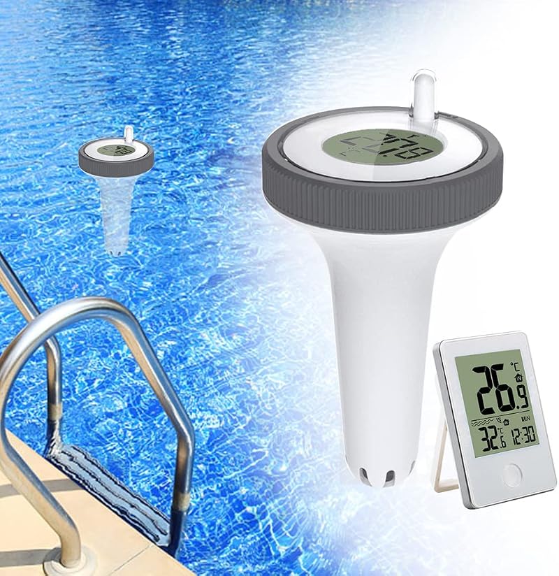 Longzhuo Digital Wireless Floating Thermometer for Pool & Spa Use
