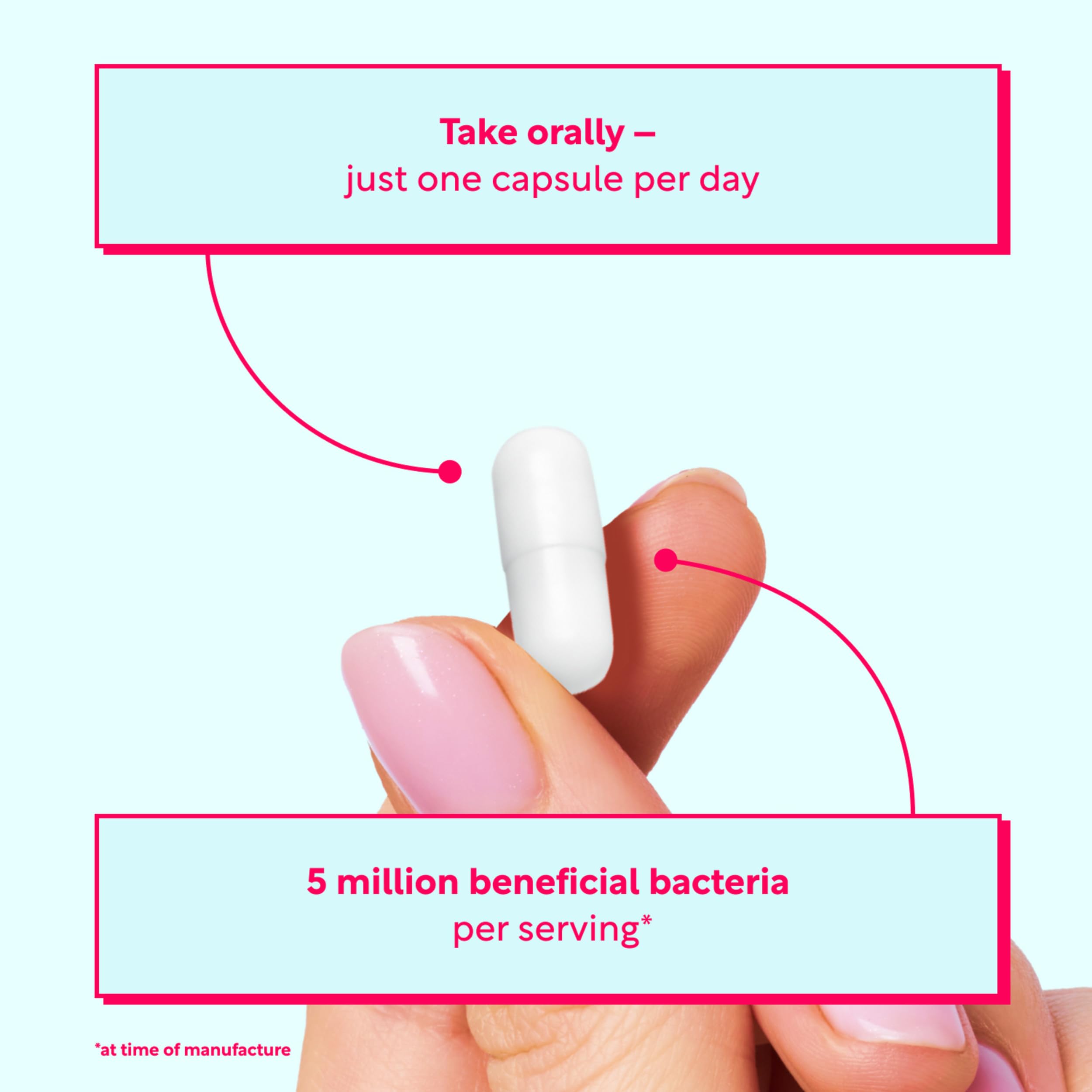 Rephresh Pro-B Women's Probiotic, Probiotic Supplement for Women, 30 Oral Capsules