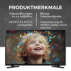 OREI UltraHD 4K @ 60 Hz 1 x 2 HDMI Splitter 1 in 2