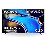 Sony 65 Inch OLED 4K Ultra HD TV BRAVIA 8 Smart Google TV with Dolby Vision HDR and Exclusive Features for PlayStation 5 (K-6